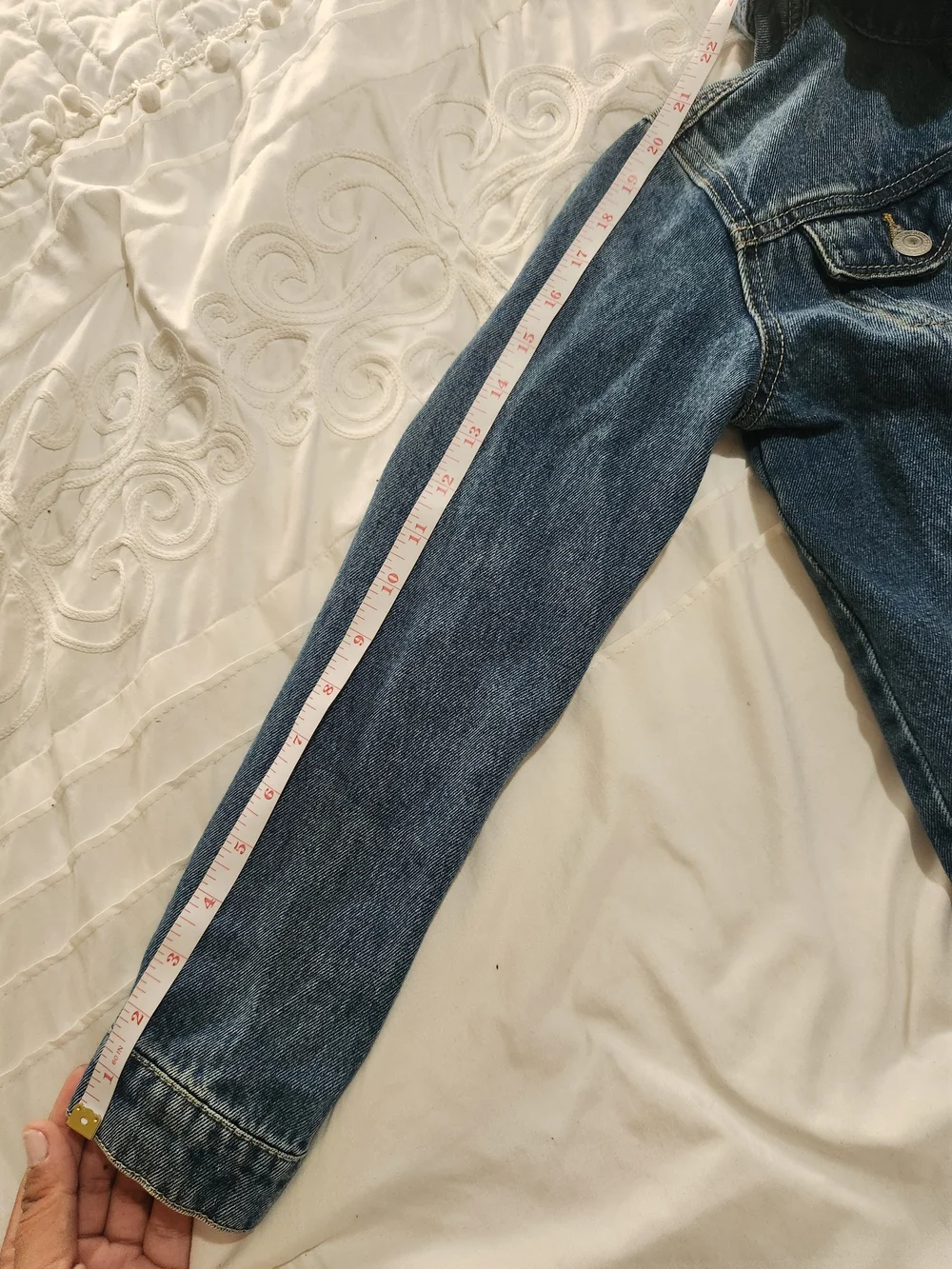Levi's Kids Blue Denim Trucker Jacket